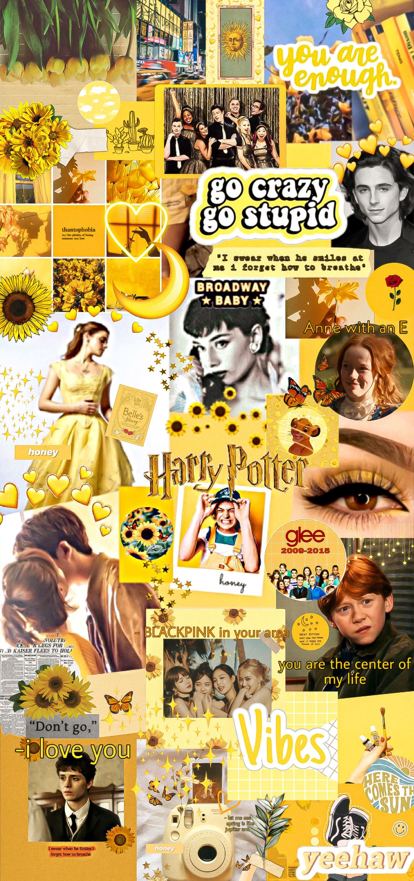 Aesthetic phone background for yellow lovers! - Broadway