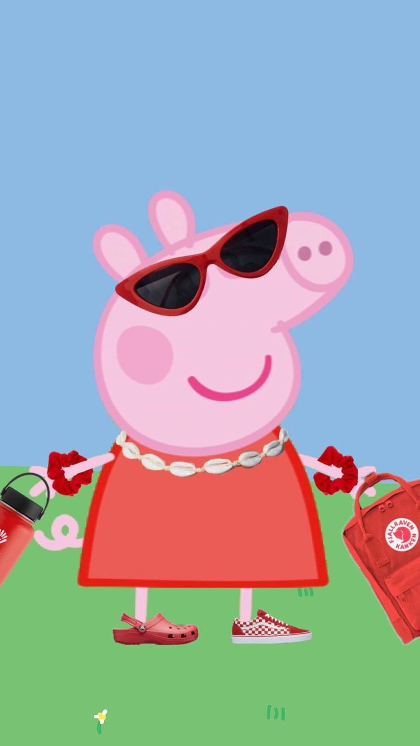 Peppa Pig iPhone Wallpaper with high-resolution 1080x1920 pixel. You can use this wallpaper for your iPhone 5, 6, 7, 8, X, XS, XR backgrounds, Mobile Screensaver, or iPad Lock Screen - Peppa Pig