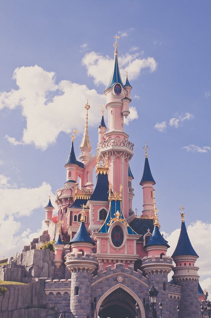Disney Paris Castle Phone Wallpaper