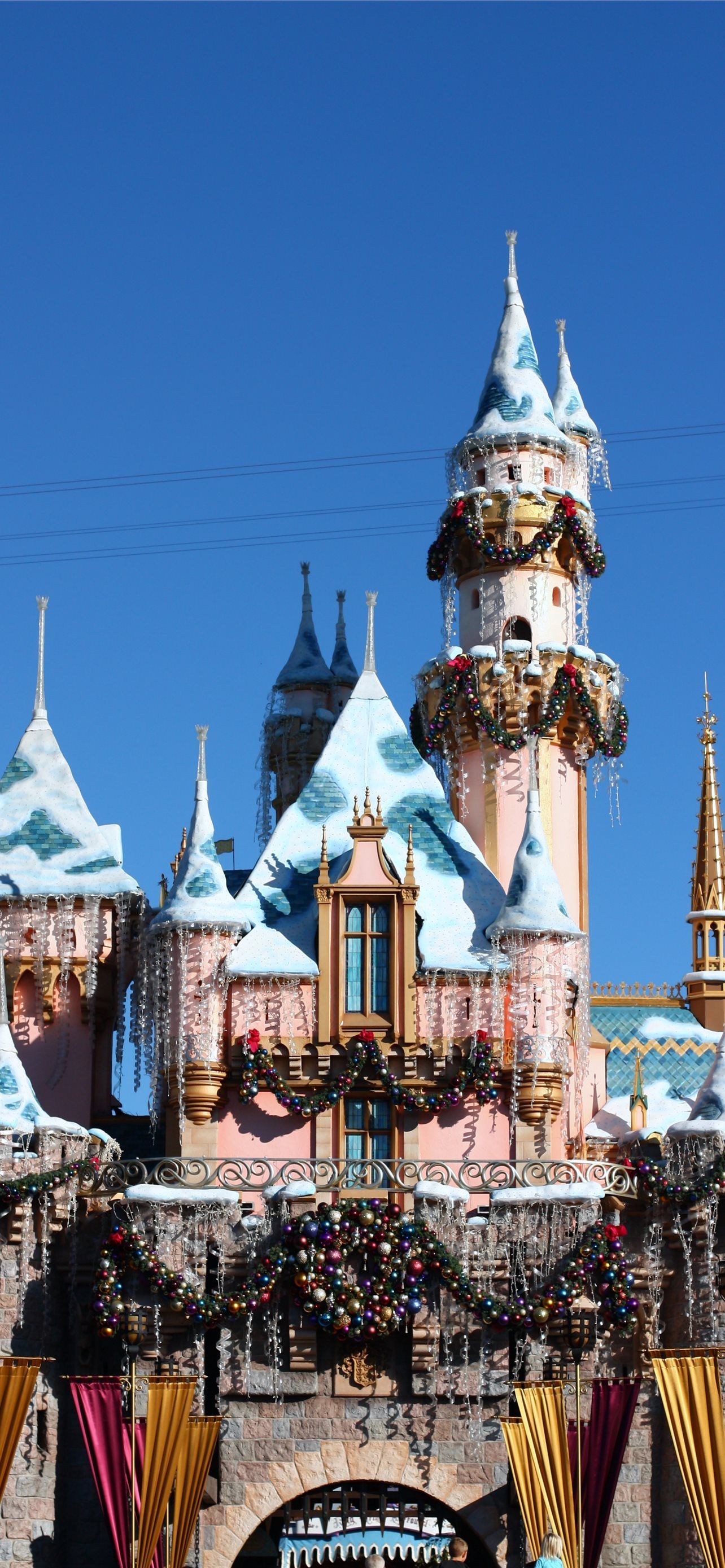 Best Disneyland park iPhone HD Wallpaper