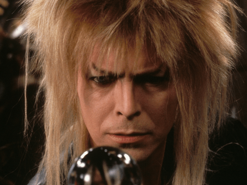 David Bowie as Jareth in Labyrinth. - David Bowie