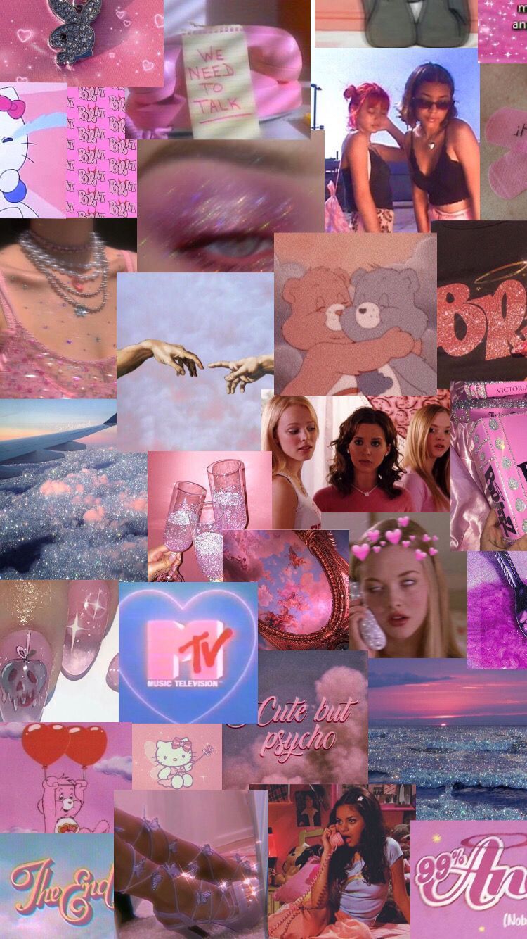 pink 90's aesthetic. Aesthetic iphone wallpaper, Pink wallpaper iphone, Wallpaper