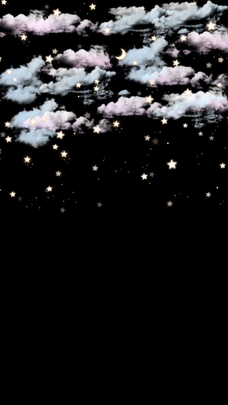 Magic✨. Night sky wallpaper, iPhone wallpaper sky, Beautiful wallpaper background