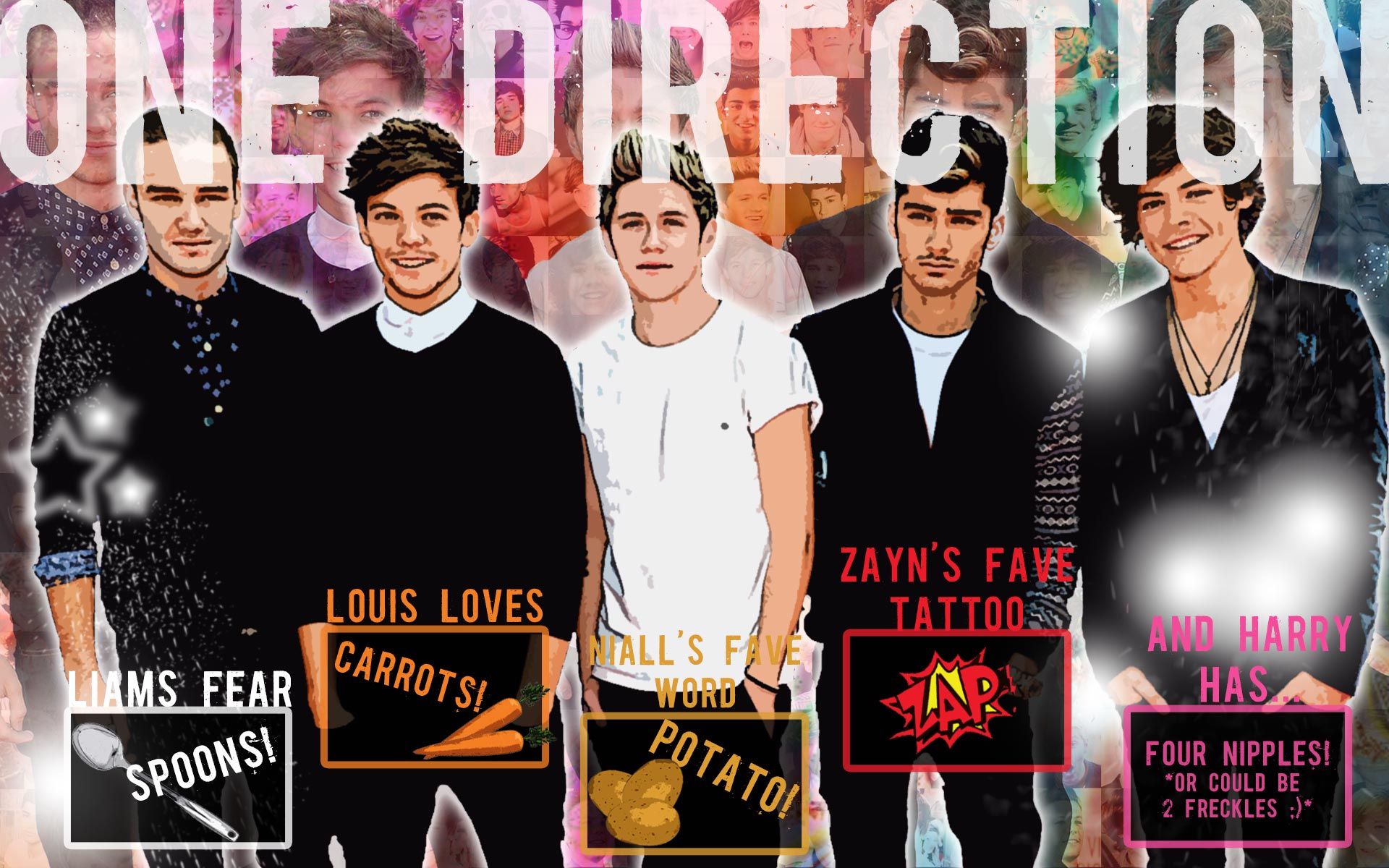 One Direction wallpaper with 1024x576 resolution - One Direction
