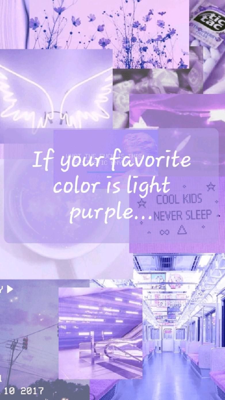 Aesthetic background for light purple lovers! - Pastel purple