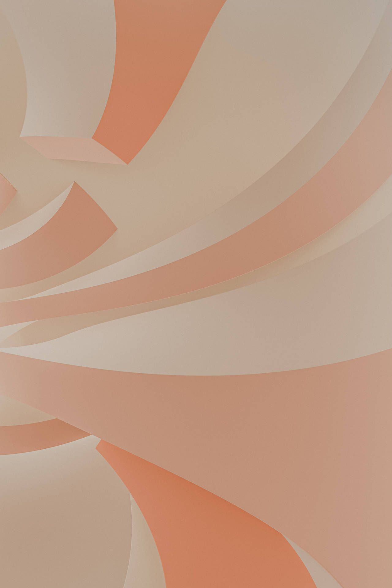 Download Shades Of Pastel Orange Aesthetic Color Wallpaper