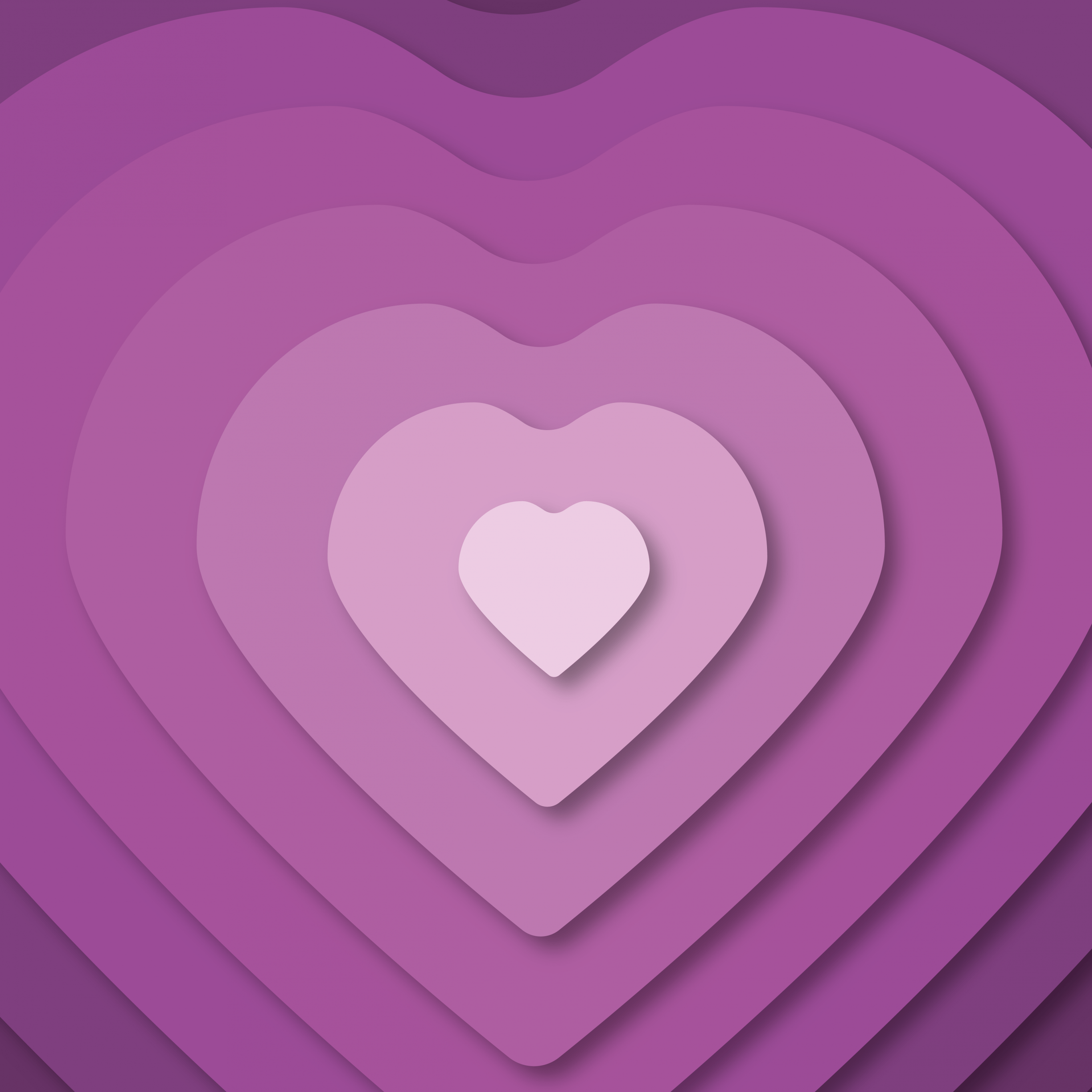 Love hearts Wallpaper 4K, Heart Background