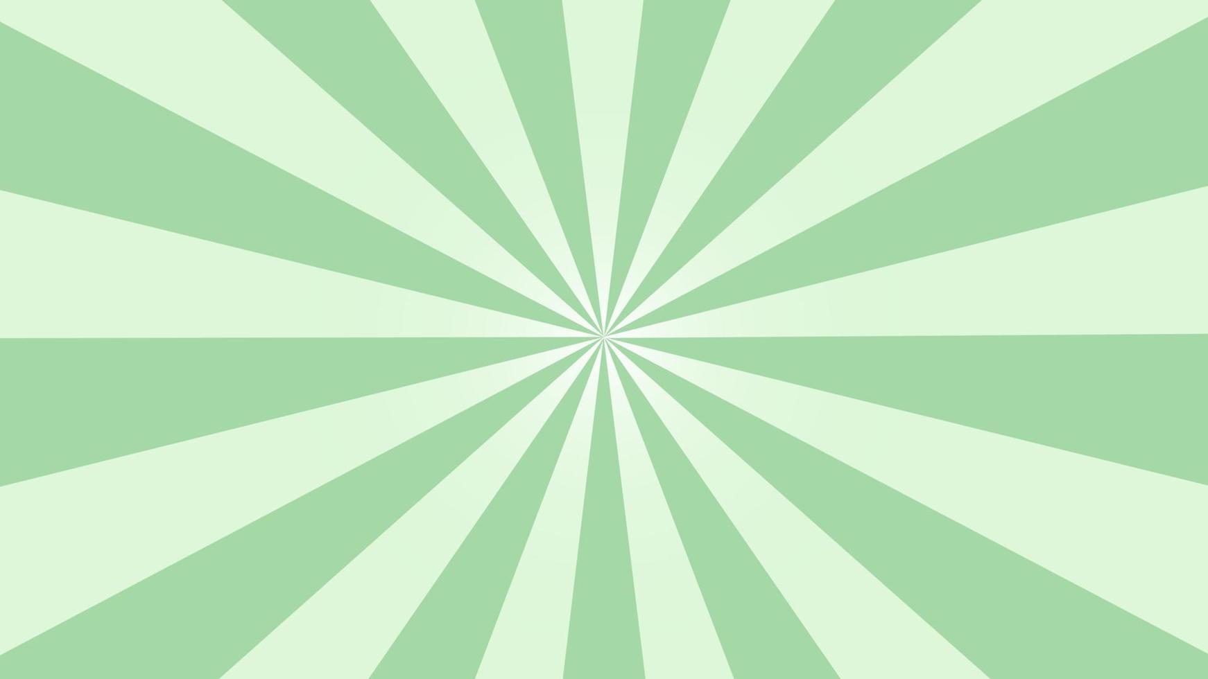 Green and white radial background with a central circle - Pastel green