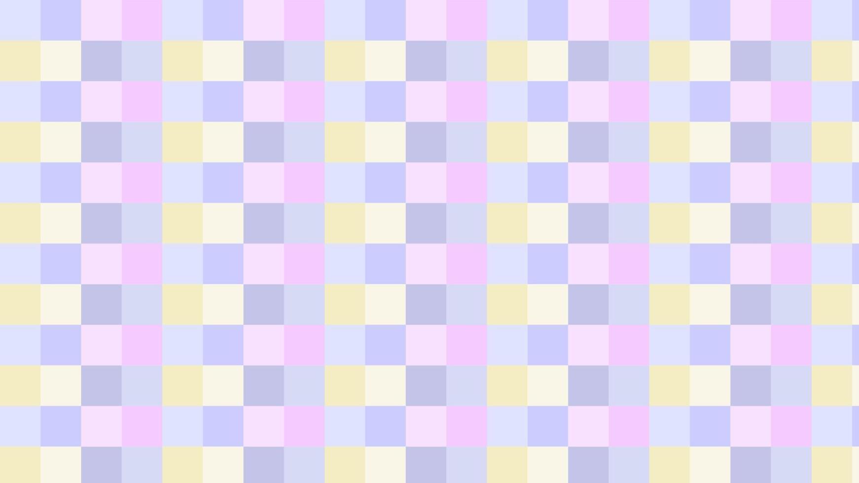 aesthetic cute pastel blue, pink and purple checkers, gingham, plaid, multicolor checkerboard background illustration, perfect for backdrop, background, wallpaper, cover