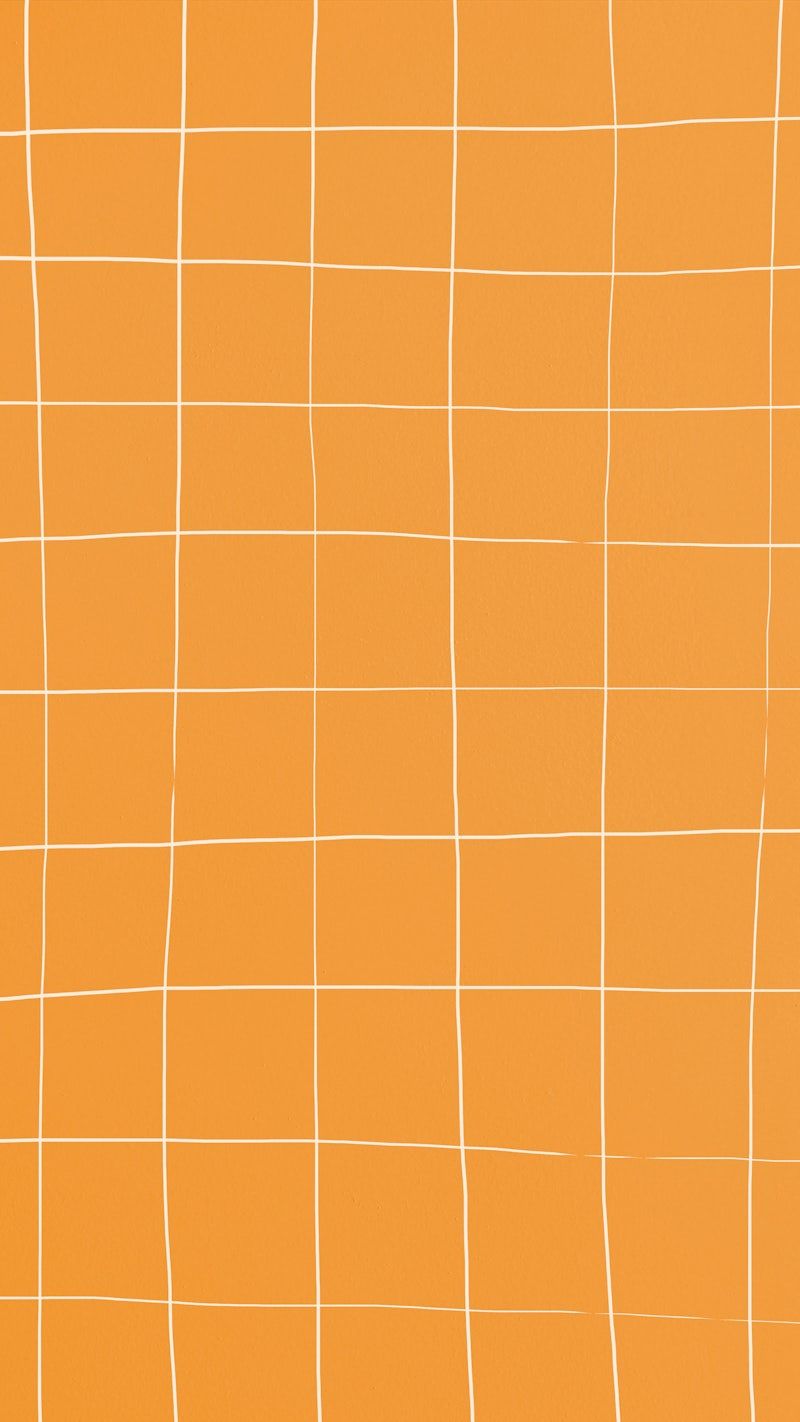 Wallpaper Orange Distorted Grid Image Wallpaper