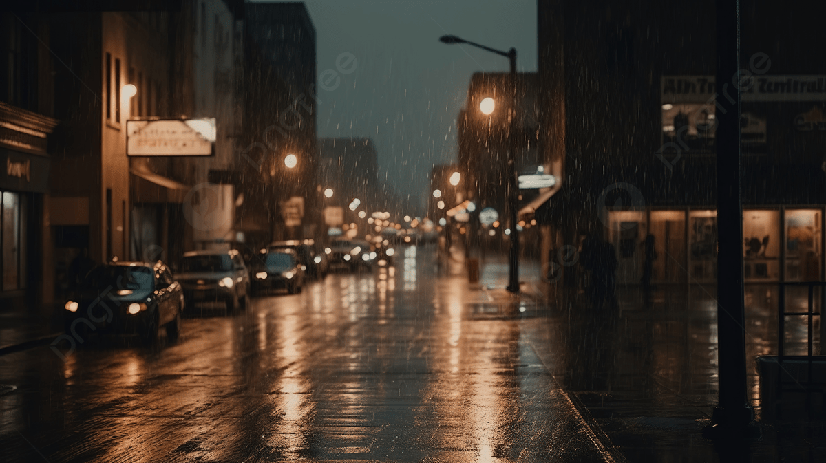 In The Style Of Calming And Introspective Aesthetic Background, Aesthetic Picture Of Rain Background Image And Wallpaper for Free Download