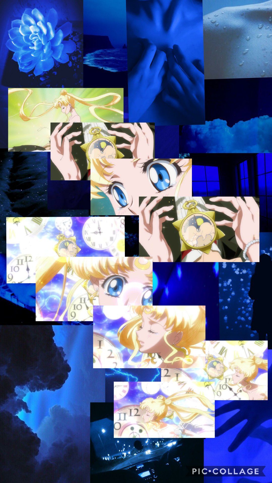 Aesthetic sailor moon wallpaper I made for my phone! - Sailor Moon