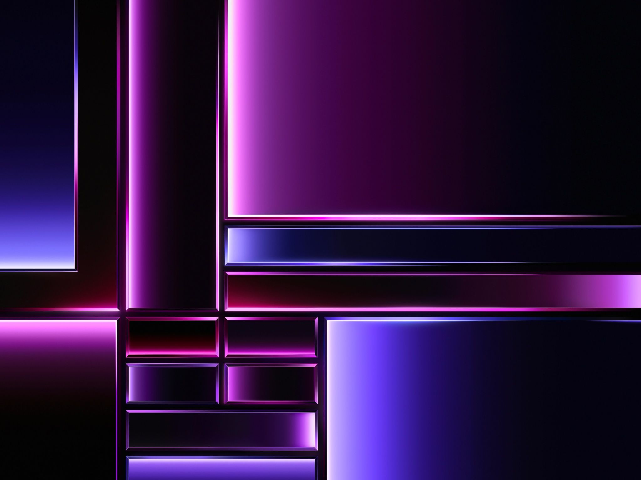 Purple aesthetic Wallpaper 4K, Grid, Magenta background