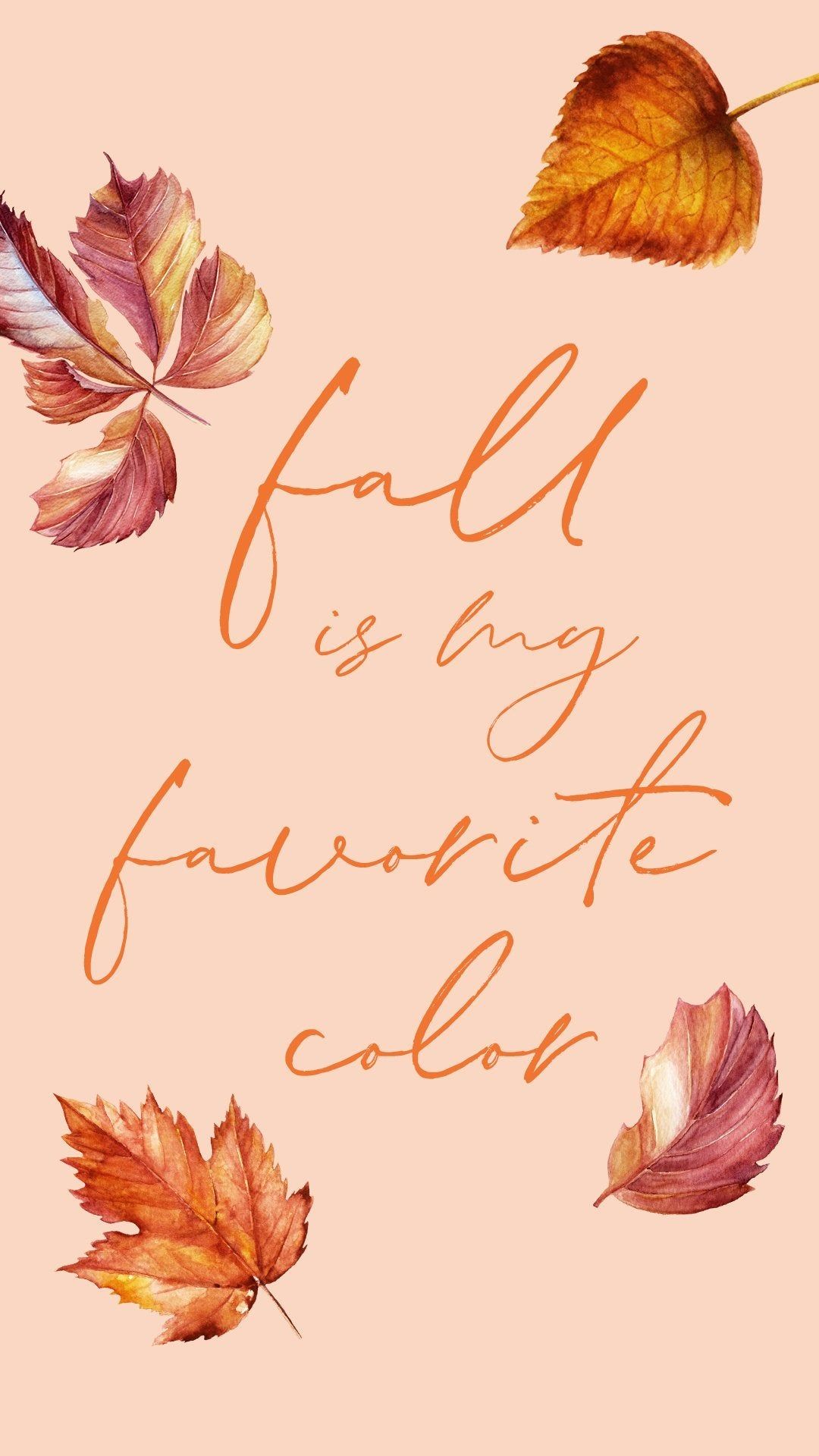 Fall is My Favorite Color