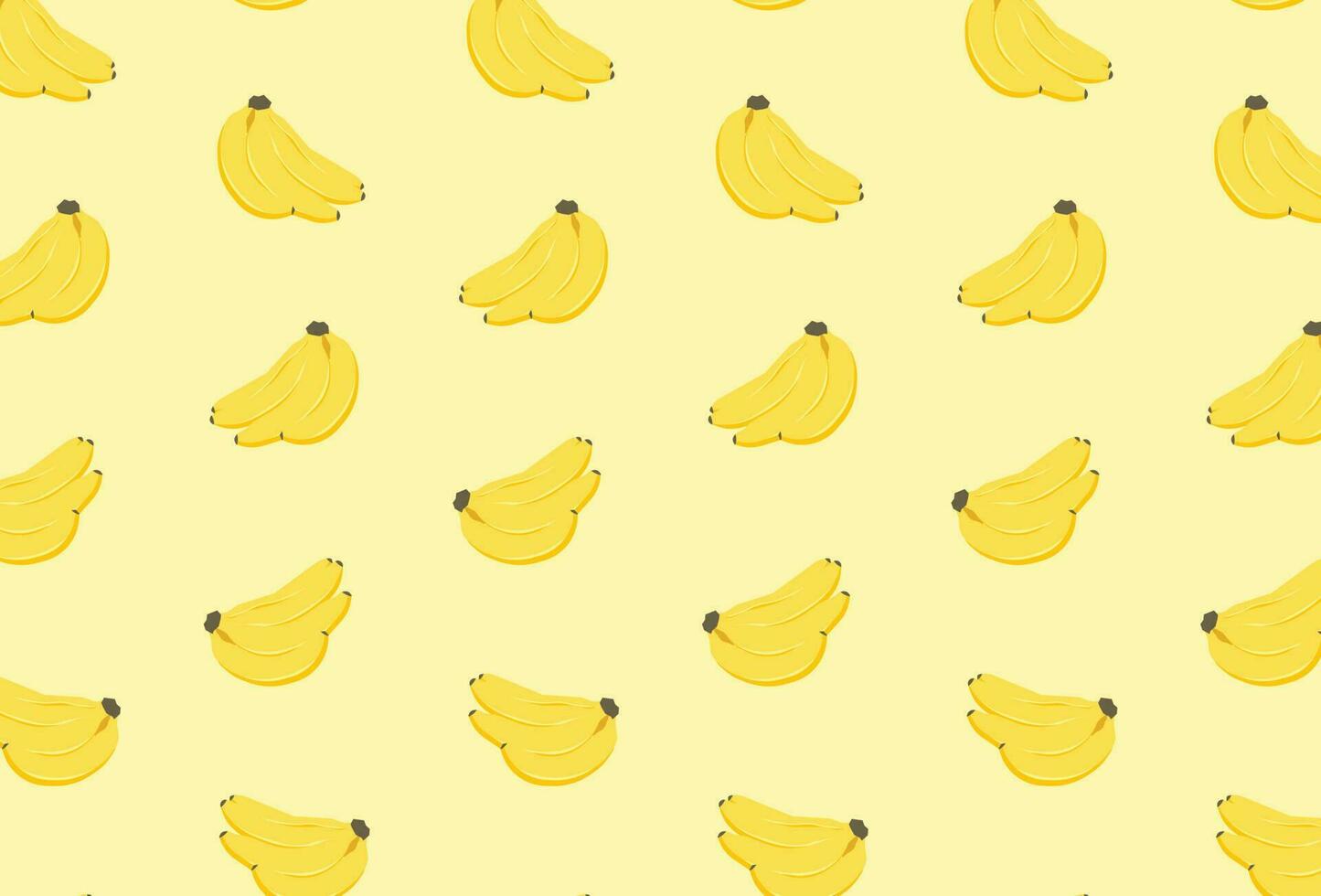 Banana Playful Vector Background