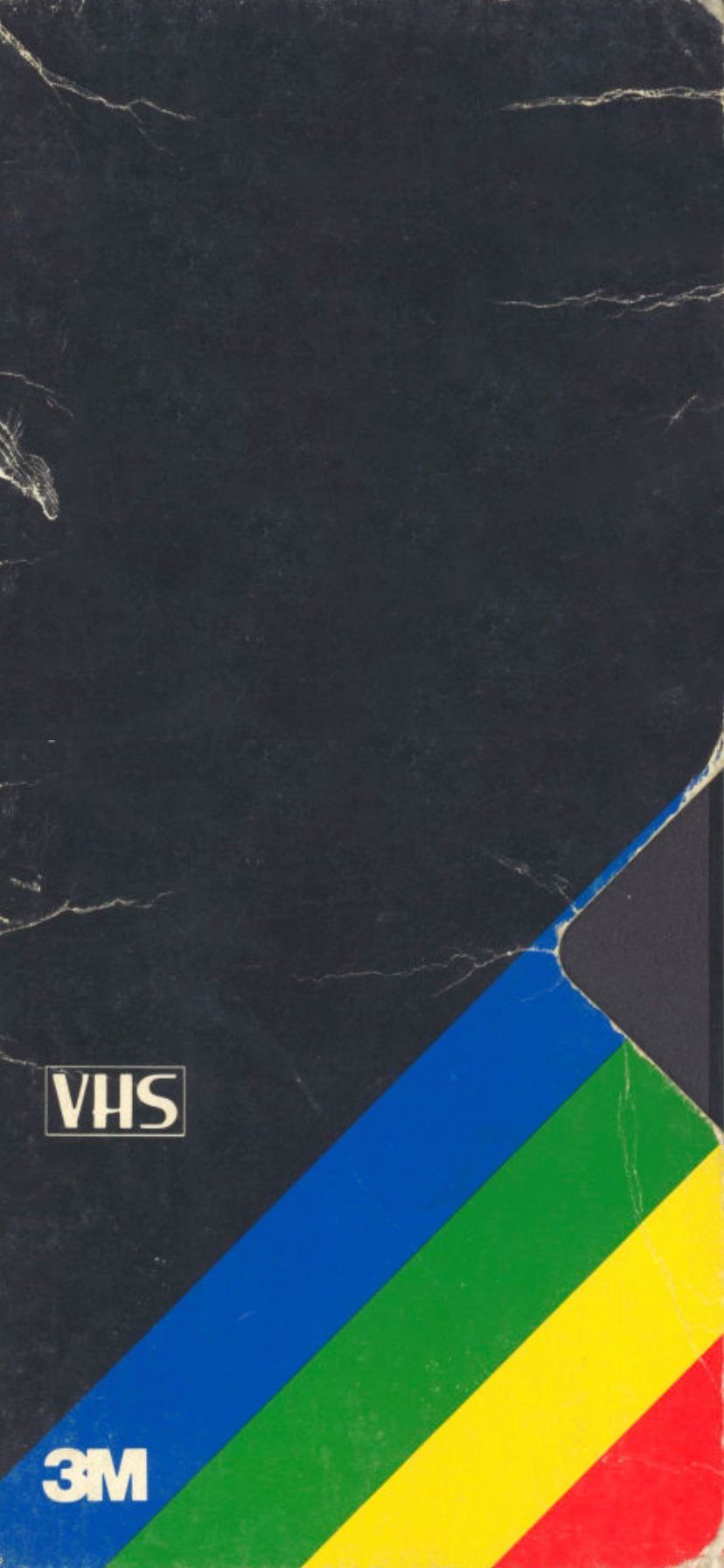 Phone wallpaper created using blank VHS cases