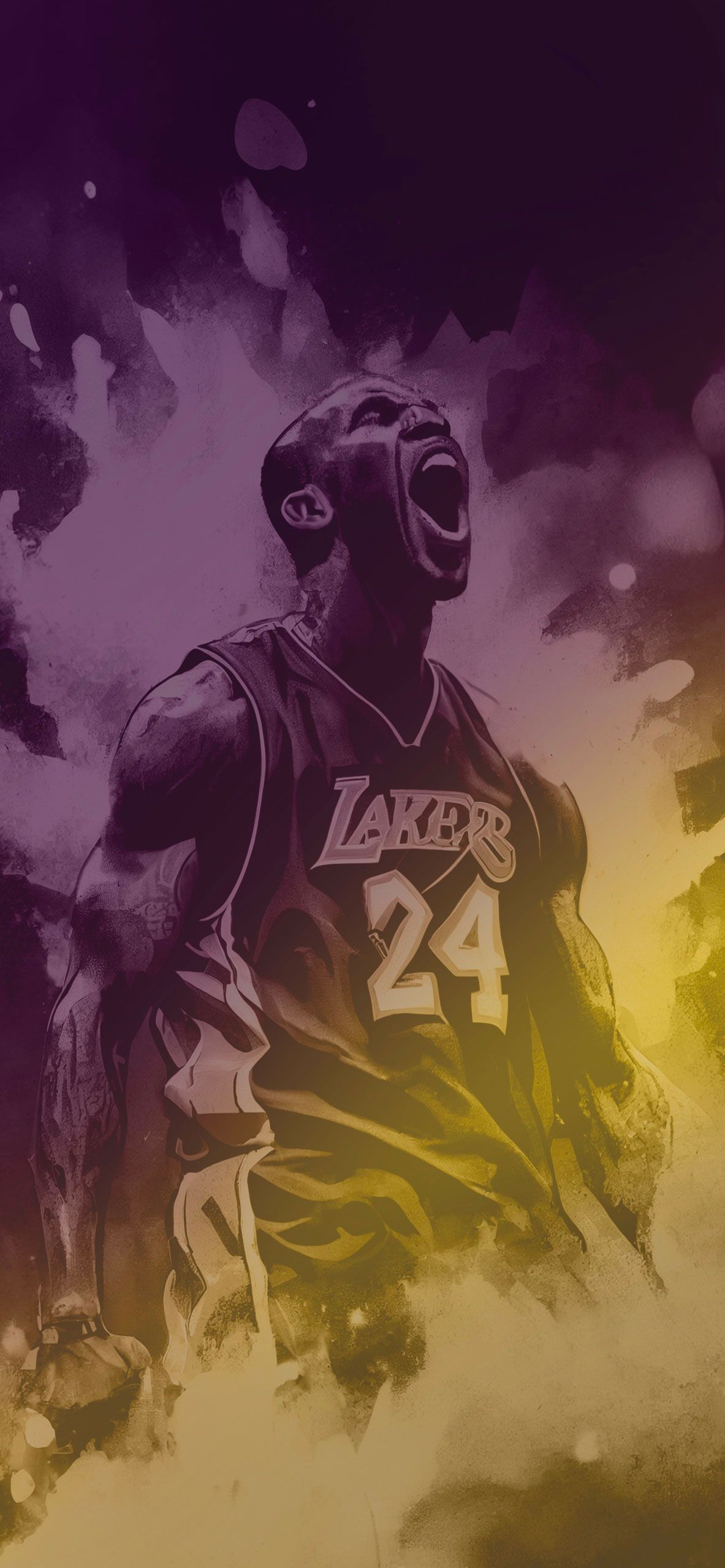 Kobe Bryant wallpaper for iPhone and Android devices. You can download this wallpaper for your desktop, mobile, laptop, iPad, iPhone, Android phone or tablet - Kobe Bryant