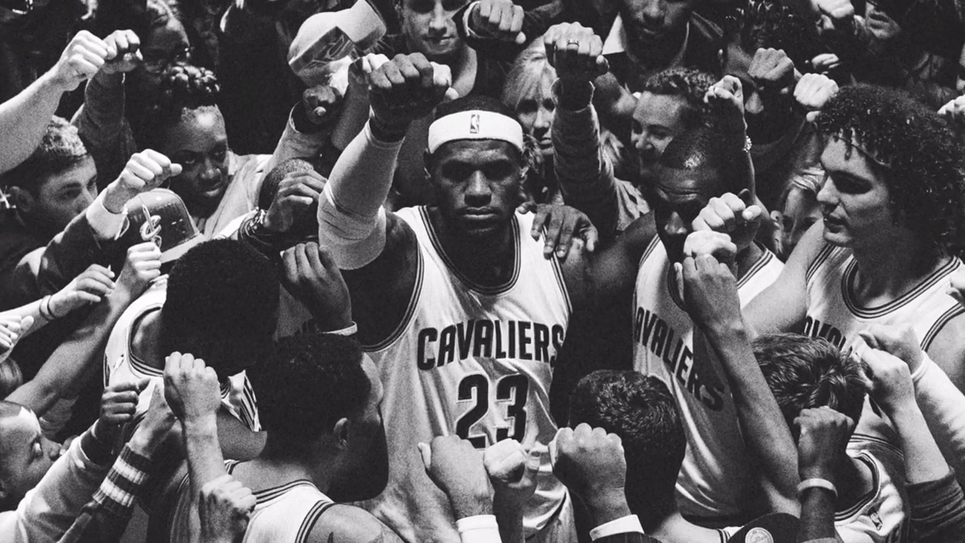 LeBron James and the Cleveland Cavaliers celebrate their first NBA championship title in 52 years. - Lebron James