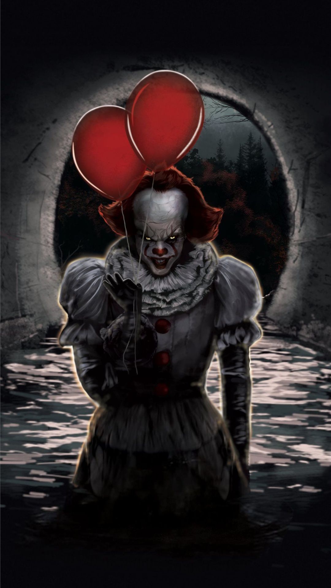 Pennywise the clown wallpaper 1440x2560 for android - Pennywise