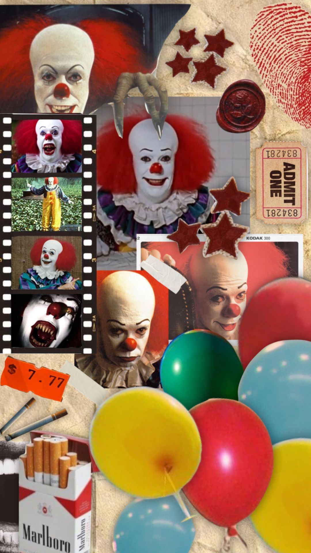 Pennywise the clown wallpaper for phone - Pennywise