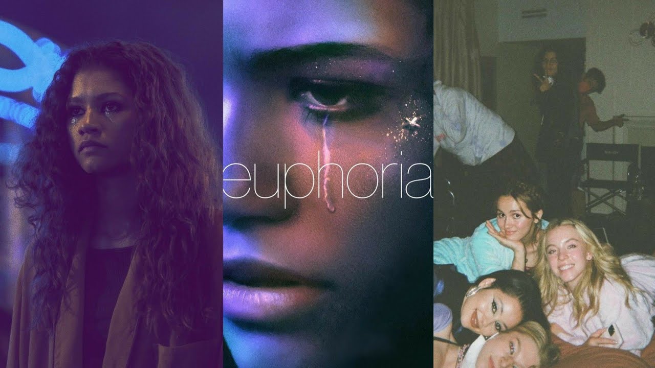 A collage of pictures with the words eureka - Euphoria