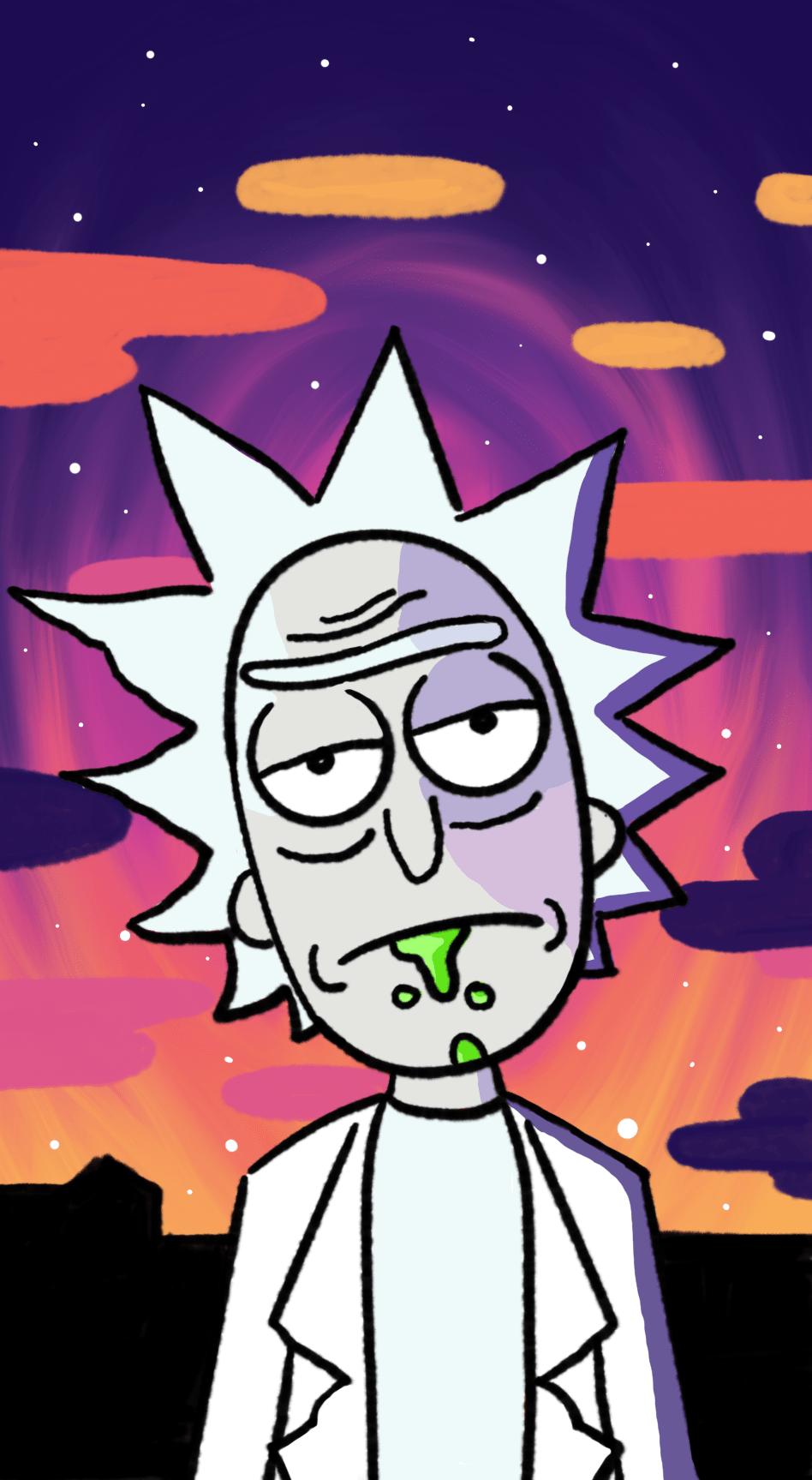 Rick and Morty phone background - Rick and Morty