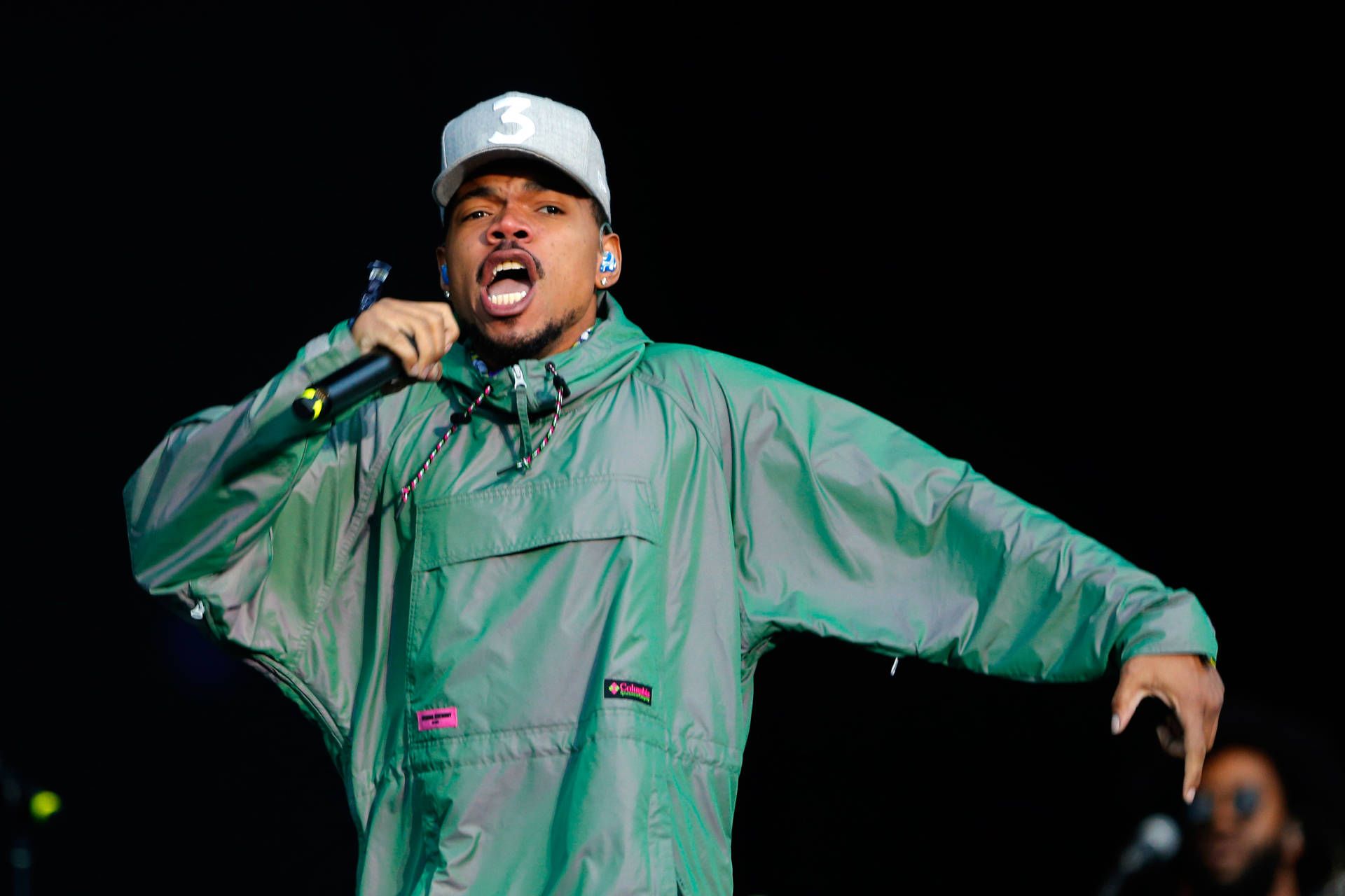 Chance The Rapper performs at the 2017 Pitchfork Music Festival in Chicago. - Chance the Rapper
