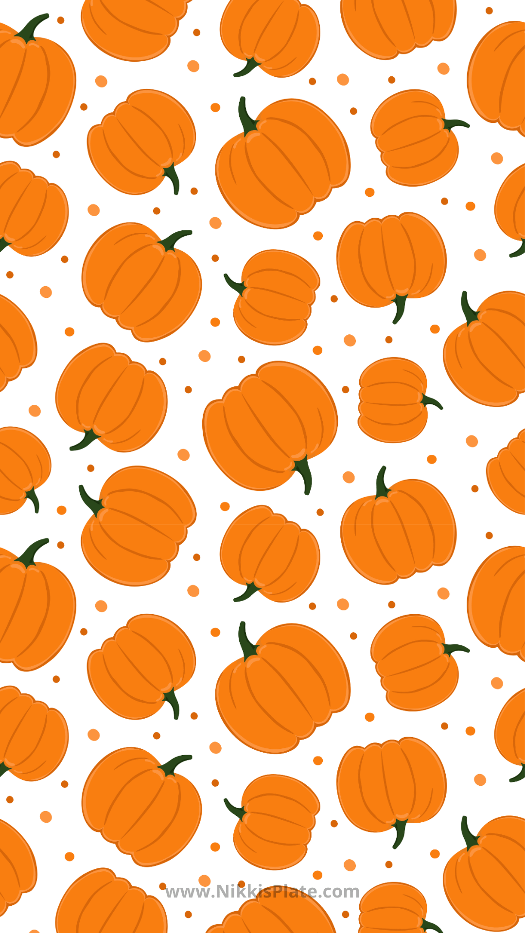 Cute Halloween iPhone Wallpaper Background (FREE DOWNLOAD)