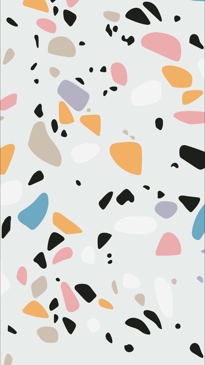 Terrazzo Wallpaper. Fruit wallpaper pattern, Cute patterns wallpaper, Aesthetic iphone wallpaper