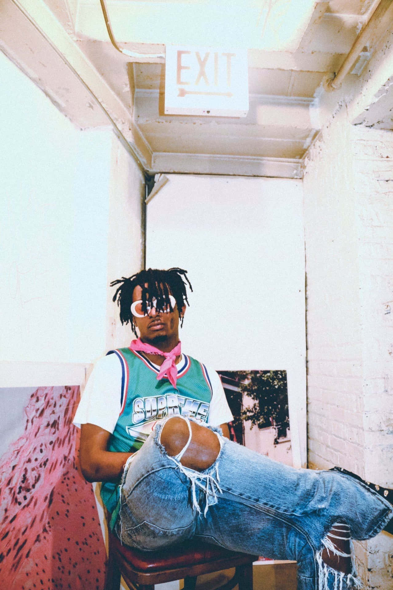 Download Playboi Carti In Pink Aesthetic Rapper Wallpaper