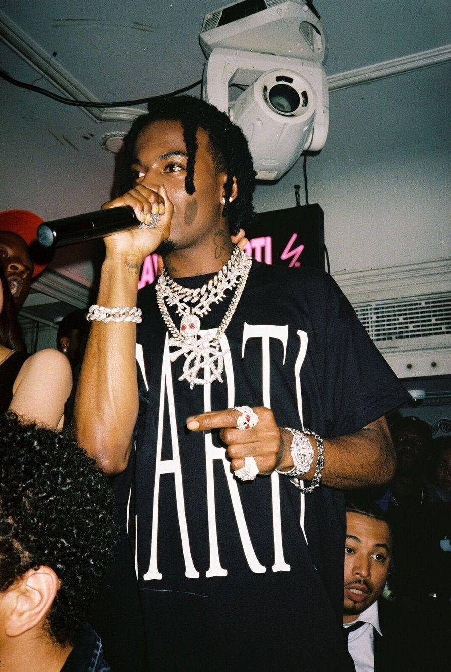 Download Playboi Carti PFP Wears Carti Wallpaper