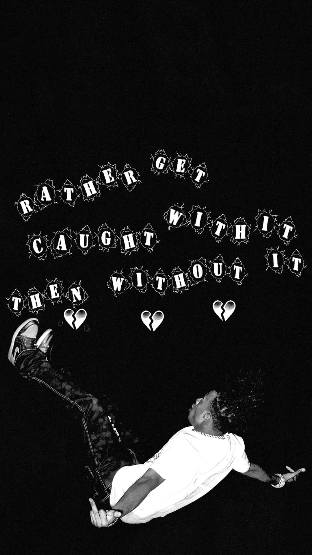 Download Embrace your creative side with this inspiring Playboi Carti iPhone wallpaper. Wallpaper