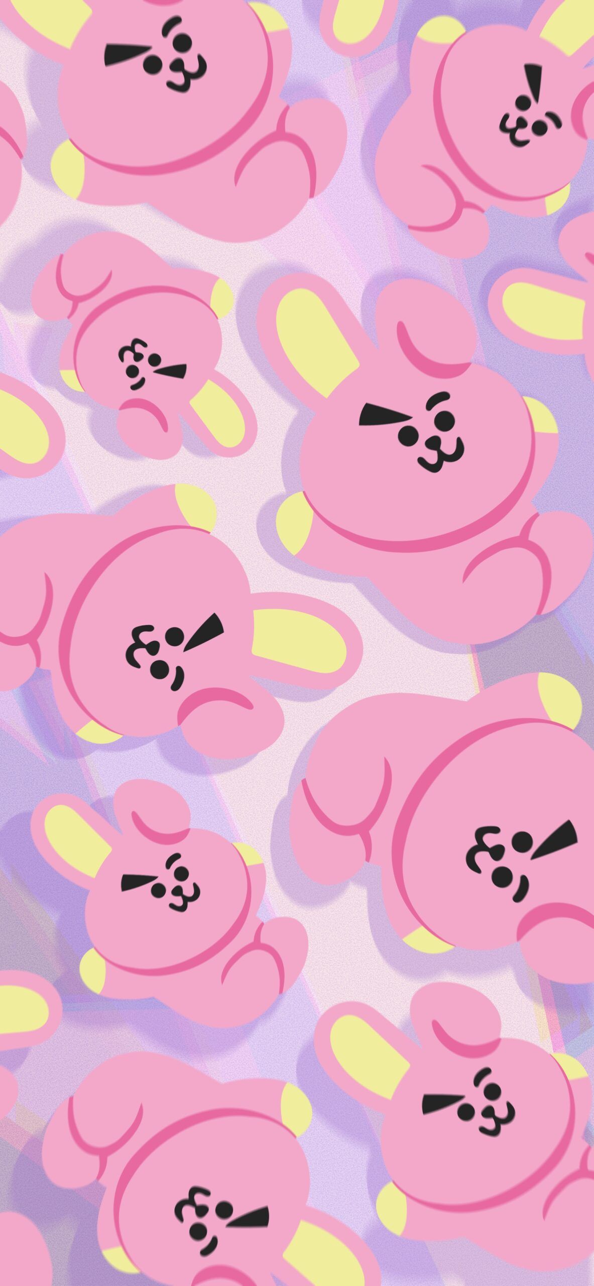 BTS BT21 Cooky Abstract Wallpaper BT21 Wallpaper for iPhone