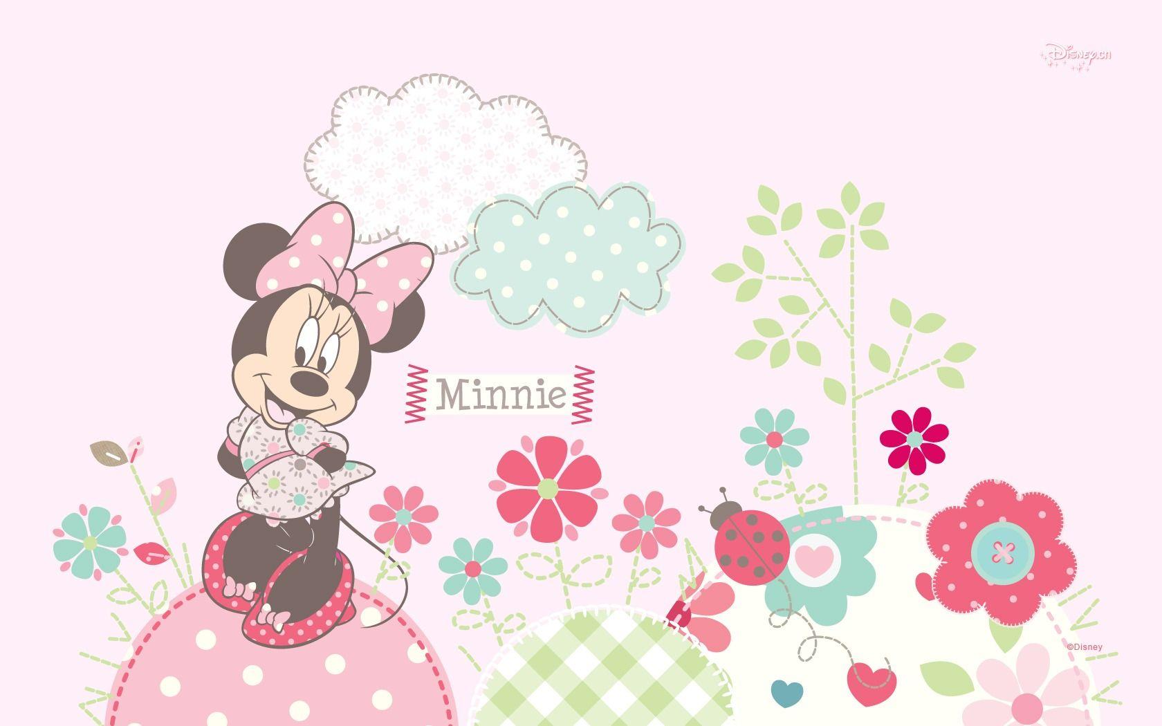 Minnie Mouse wallpaper for kids. - Minnie Mouse