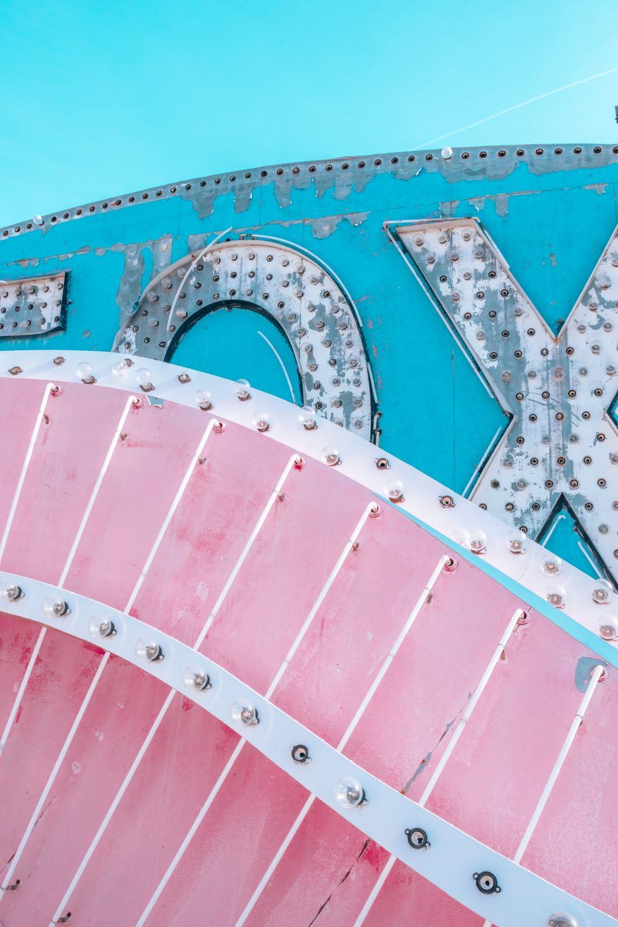 Photo To Inspire You To Visit The Neon Museum in Las Vegas, Nevada Gold Blog