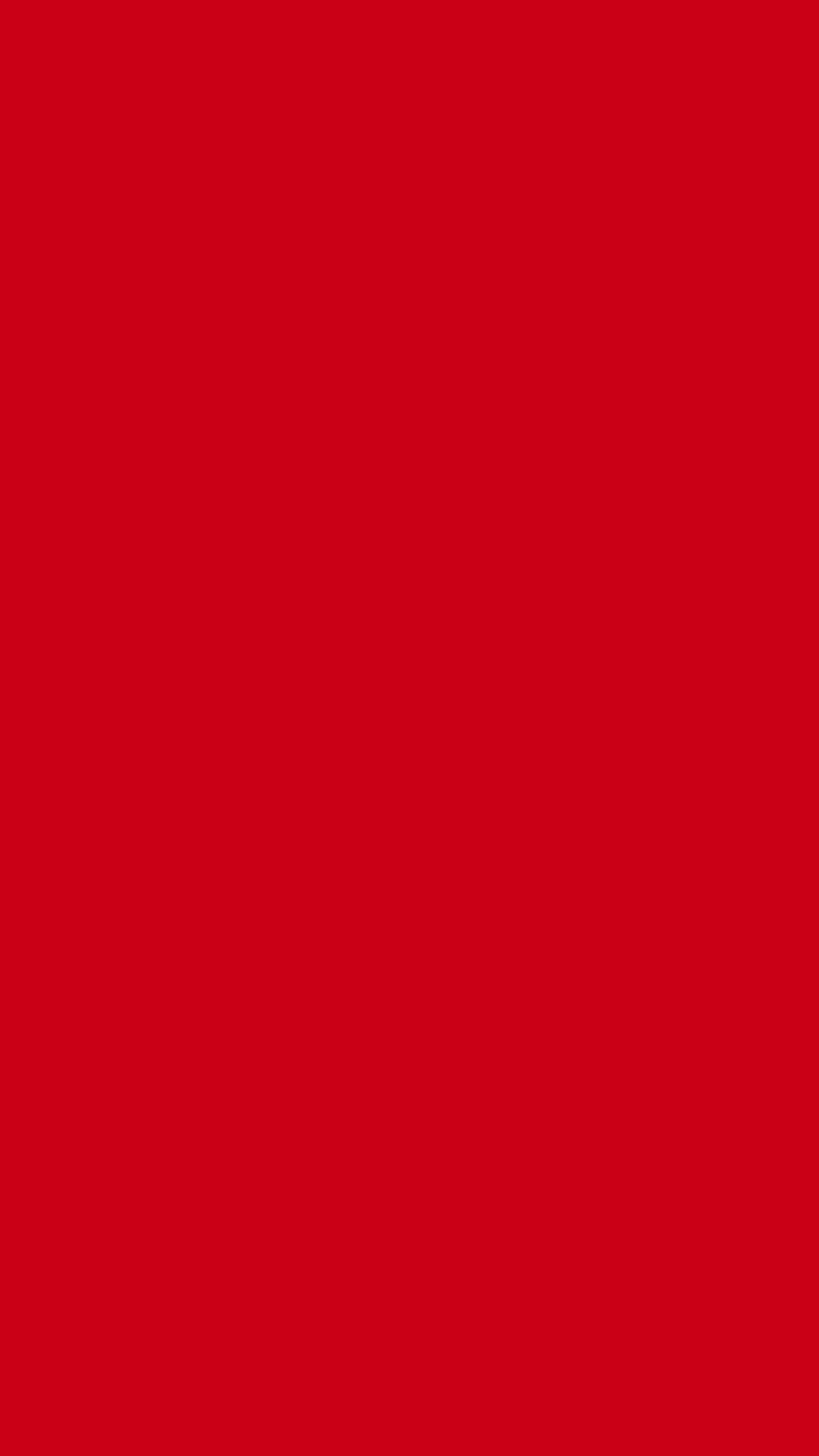 A red background with an image of the person - Crimson