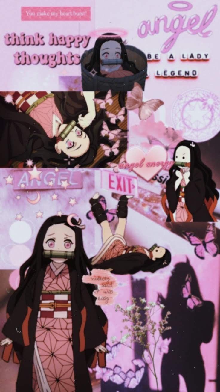 Aesthetic Demon Slayer Nezuko Wallpaper