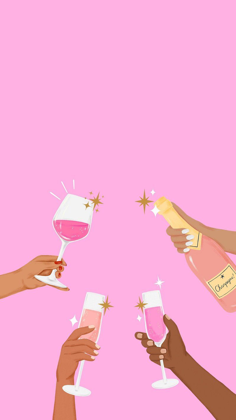 Popping Champagne Image Wallpaper