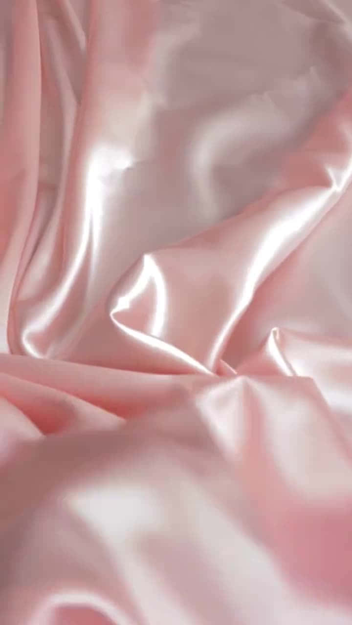 Download Now Open for Beauty Services in San Diego: Pink Silk Aesthetic Wallpaper