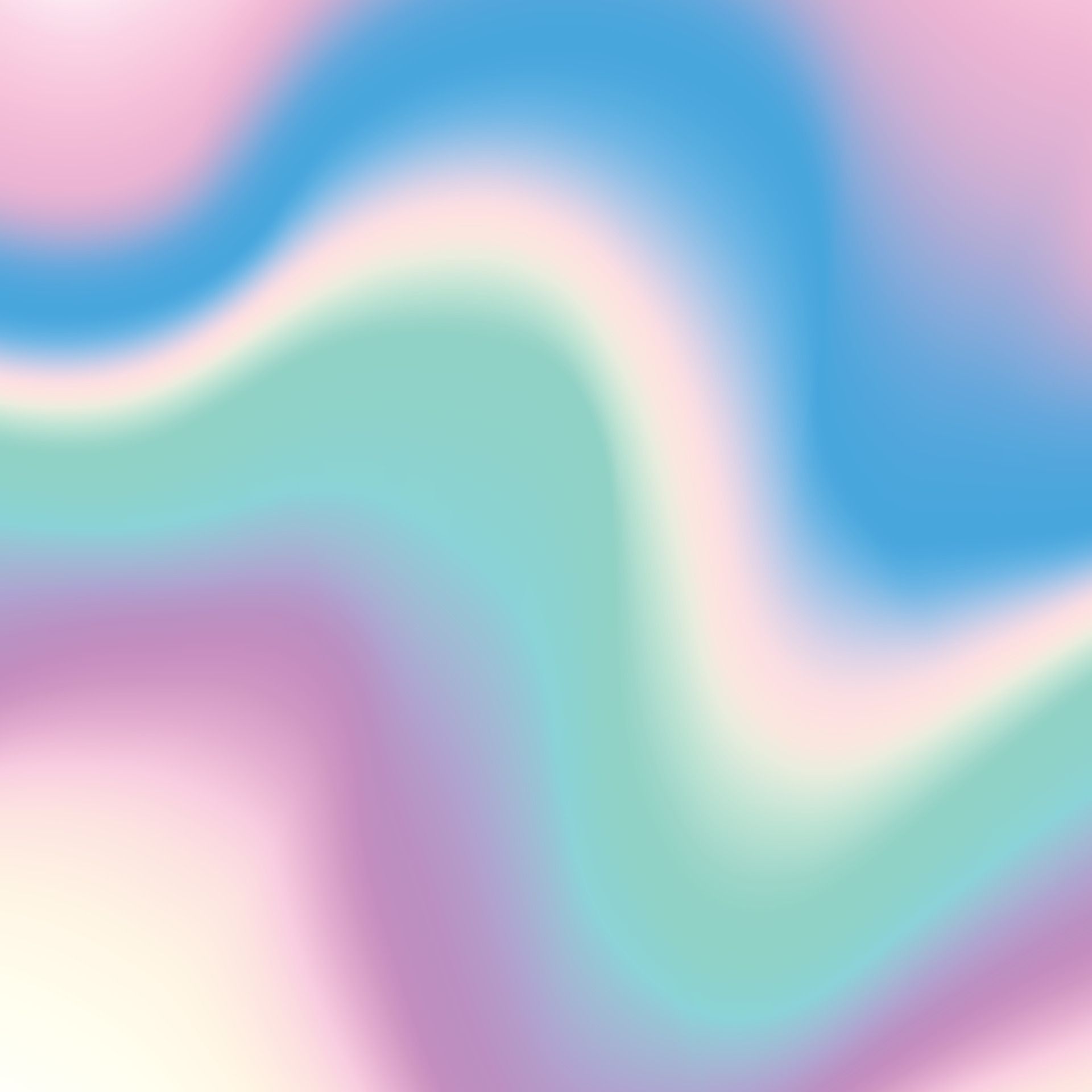 A pastel abstract background with a wavy pattern - Iridescent, holographic
