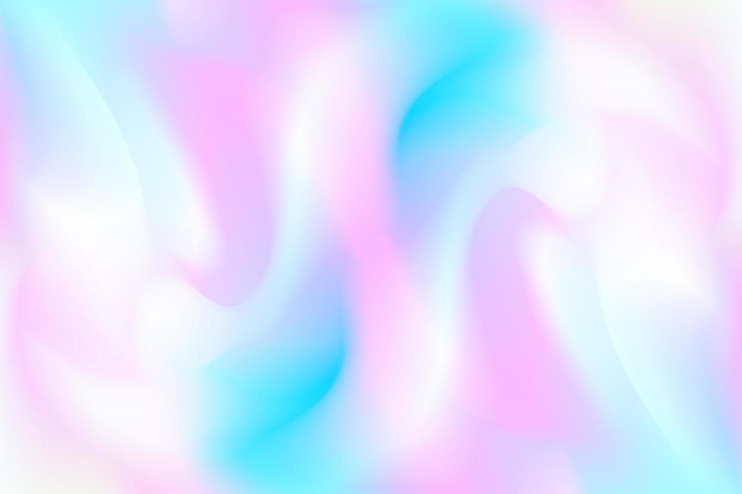 Holographic iridescent gradient background. Neon abstract vibrant illustration. Pink and blue rainbow pastel wallpaper. Vibrant vector banner