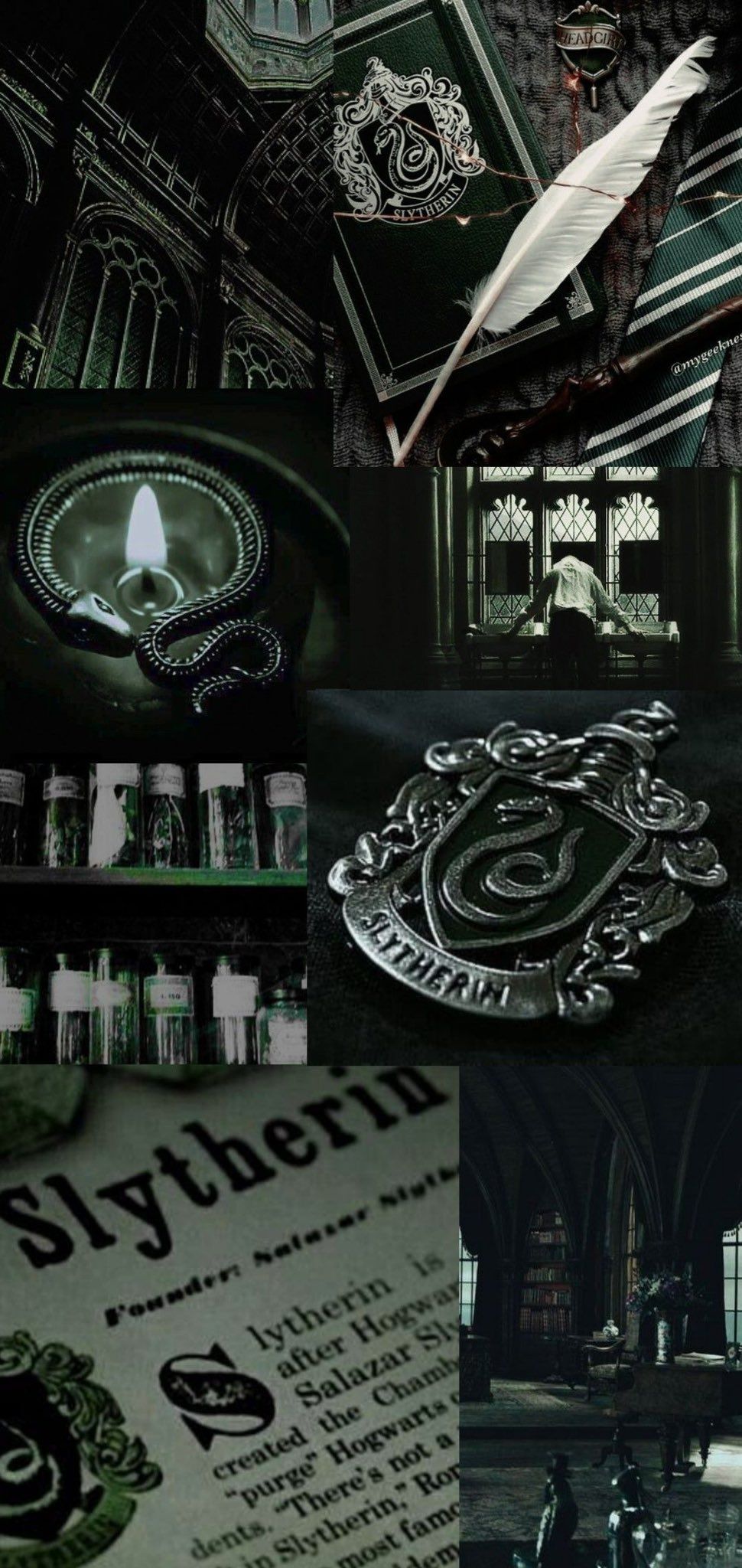 Slytherin aesthetic background wallpaper phone harry potter aesthetic background wallpaper phone harry potter - Slytherin