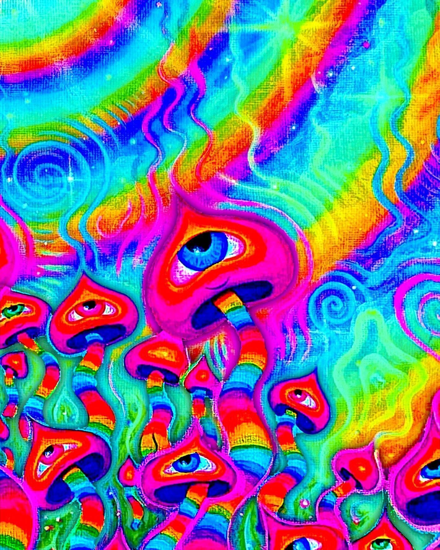 Download Visit Aesthetic Trippy and explore its visually stimulating world. Wallpaper