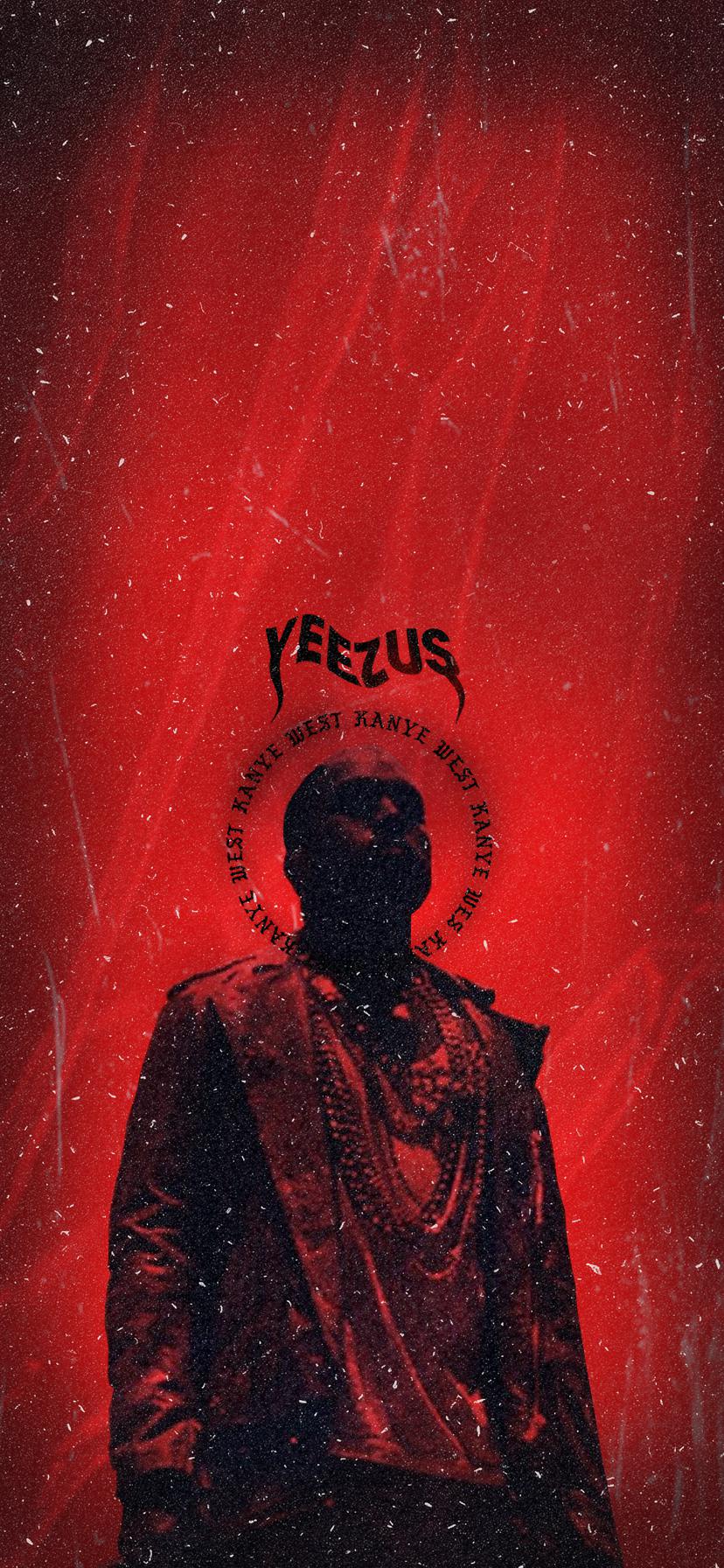 Yeezus wallpaper I made for my phone - Kanye West