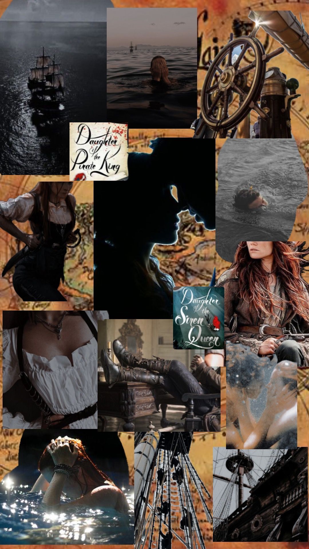 Pirates of the Caribbean collage wallpaper - Pirate