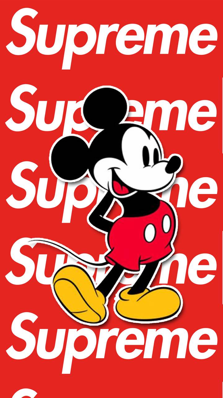 Mickey Mouse supreme wallpaper - Mickey Mouse, Supreme