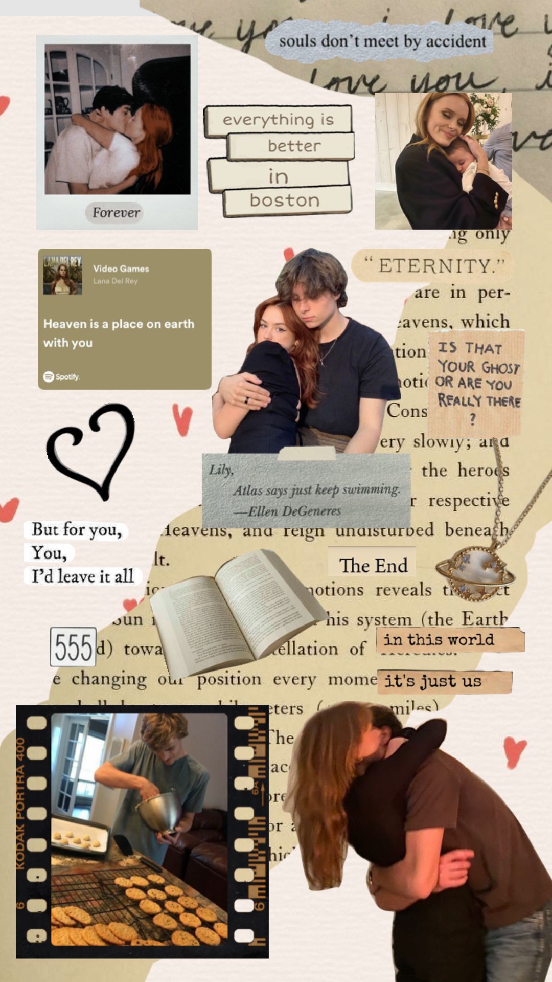 it ends with us #collage #cute #fyp #moodboard #aesthetic #vintage #itendswithus #lilyandatlas #atlascorrig. Collage book, It ends with us, Best quotes from books