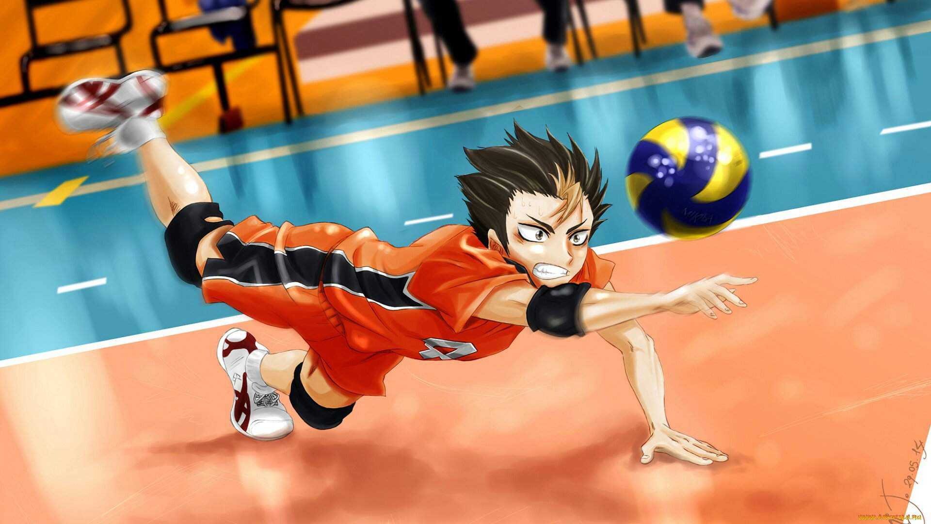 Kageyama Tobio from the anime series Haikyuu. - Volleyball
