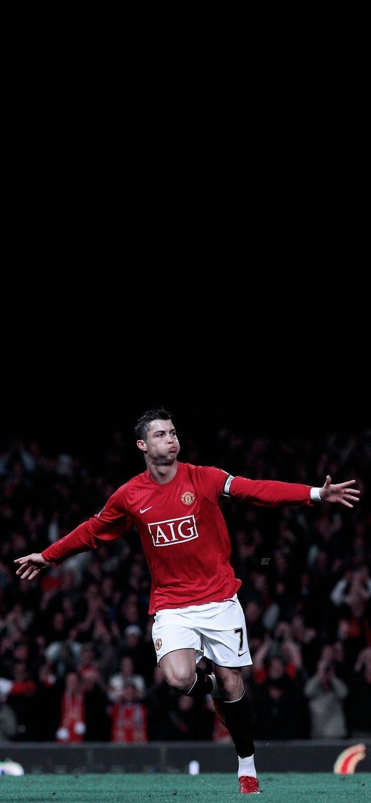 Cristiano Ronaldo Manchester United iPhone Wallpaper with high-resolution 1080x1920 pixel. You can use this wallpaper for your iPhone 5, 6, 7, 8, X, XS, XR backgrounds, Mobile Screensaver, or iPad Lock Screen - Cristiano Ronaldo