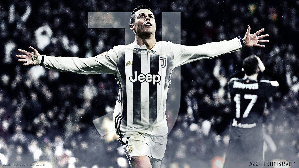 Cristiano Ronaldo celebrates after scoring a goal for his team - Cristiano Ronaldo